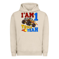 Pigment French Oak i'am one truck yeah Urban Hoodie - Artiststas