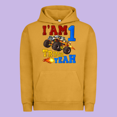 I'am One Truck Yeah Urban Hoodie Designed By Artiststas