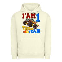 Pigment Pistachio i'am one truck yeah Urban Hoodie - Artiststas