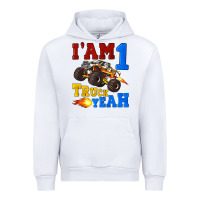 White i'am one truck yeah Urban Hoodie - Artiststas