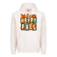 Pale Pink happy fall Premium Hoodie - Artiststas