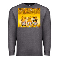Charcoal Heather bumble bee gnomes Premium Sweatshirt - Zillion Design Studio
