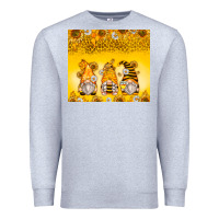 Heather Grey bumble bee gnomes Premium Sweatshirt - Zillion Design Studio