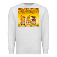Oatmeal Heather bumble bee gnomes Premium Sweatshirt - Zillion Design Studio