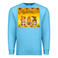 Ocean Blue bumble bee gnomes Premium Sweatshirt - Zillion Design Studio