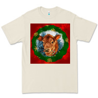 Bone christmas red angus calf head Premium Tee - LillyAllenDesigns