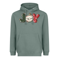 Sage joy to the world Heavyweight Hoodie - MaliasSmallBusiness