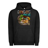 Pigment Black cowboys don't die Urban Hoodie - AdoDesignShop
