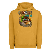 Pigment Peanut Butter cowboys don't die Urban Hoodie - AdoDesignShop
