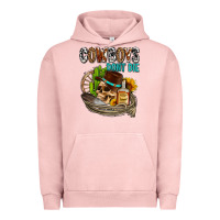 Pigment Salmon cowboys don't die Urban Hoodie - AdoDesignShop