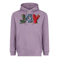 Lavender joy christmas lights Heavyweight Hoodie - MaliasSmallBusiness