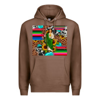 Chestnut san judas leopard cowhide gemstone Premium Hoodie - JahusDesignShop