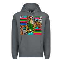 Rock san judas leopard cowhide gemstone Premium Hoodie - JahusDesignShop