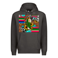 Smoke san judas leopard cowhide gemstone Premium Hoodie - JahusDesignShop