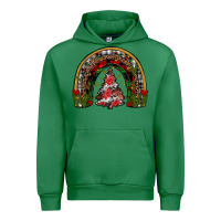 Emerald trees rainbow Urban Hoodie - JahusDesignShop