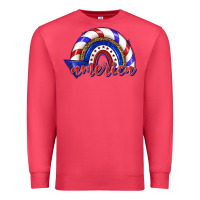 Cardinal America rainbow Premium Sweatshirt - texasbilliewilder