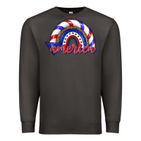 Smoke America rainbow Premium Sweatshirt - texasbilliewilder
