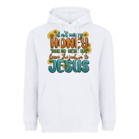 White don't worry honey 'round here we Heavyweight Hoodie - MaliasSmallBusiness