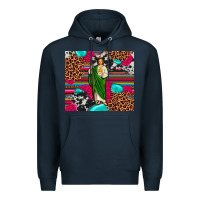 Navy san judas leopard cowhide tumbler Premium Hoodie - JahusDesignShop