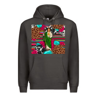 Smoke san judas leopard cowhide tumbler Premium Hoodie - JahusDesignShop