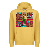 Antique Gold san judas leopard cowhide tumbler Premium Hoodie - JahusDesignShop