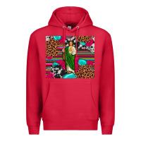 Cardinal san judas leopard cowhide tumbler Premium Hoodie - JahusDesignShop