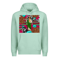 Seafoam san judas leopard cowhide tumbler Premium Hoodie - JahusDesignShop