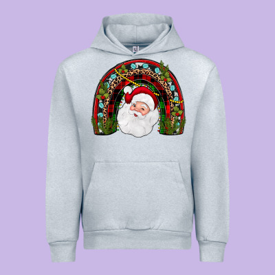 Santa Rainbow Urban Hoodie Designed By Jahusdesignshop