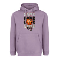 Lavender game day basketball bal Heavyweight Hoodie - MaliasSmallBusiness