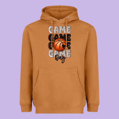 Heavyweight Hoodie game day basketball bal
