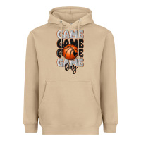 Mushroom game day basketball bal Heavyweight Hoodie - MaliasSmallBusiness