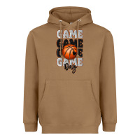 Toasted Coconut game day basketball bal Heavyweight Hoodie - MaliasSmallBusiness