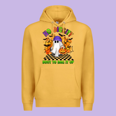 No Diggity Bout To Bag It Up Premium Hoodie Designed By Artiststas