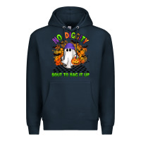 Navy no diggity bout to bag it up Premium Hoodie - Artiststas