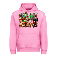 Fuchsia Pink lets get lit with Christmas Urban Hoodie - AdoDesignShop
