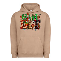 Pigment Burro lets get lit with Christmas Urban Hoodie - AdoDesignShop