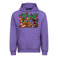 Tulip lets get lit with Christmas Urban Hoodie - AdoDesignShop