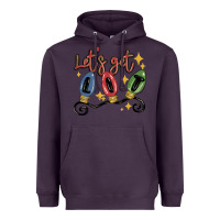 Plum let's get lit Heavyweight Hoodie - MaliasSmallBusiness