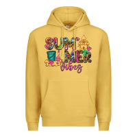 Antique Gold summer vibes Premium Hoodie - AdoDesignShop