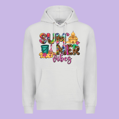 Summer Vibes Premium Hoodie Designed By Adodesignshop
