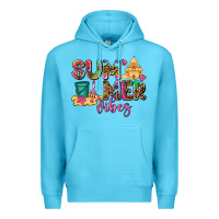 Ocean Blue summer vibes Premium Hoodie - AdoDesignShop