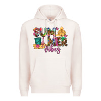 Pale Pink summer vibes Premium Hoodie - AdoDesignShop