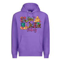 Purple summer vibes Premium Hoodie - AdoDesignShop