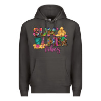 Smoke summer vibes Premium Hoodie - AdoDesignShop