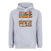 Heather Grey custom name kitchen tools Heavyweight Hoodie - MaliasSmallBusiness