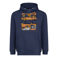 Navy custom name kitchen tools Heavyweight Hoodie - MaliasSmallBusiness