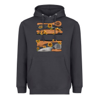 Smoke custom name kitchen tools Heavyweight Hoodie - MaliasSmallBusiness