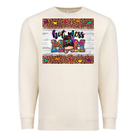Sandshell hot mess mom Premium Sweatshirt - Zillion Design Studio