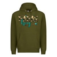 Army Green mama's boy Premium Hoodie - AdoDesignShop