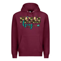 Burgundy mama's boy Premium Hoodie - AdoDesignShop